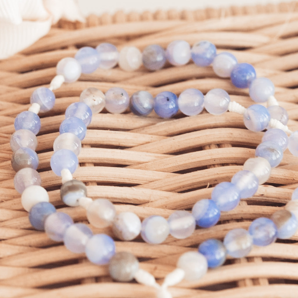 Różaniec z agatu (średni)