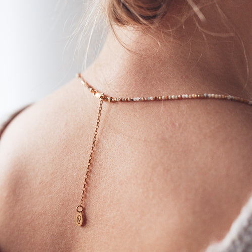 Naszyjnik Oranżada z wybraną pozłacaną zawieszką