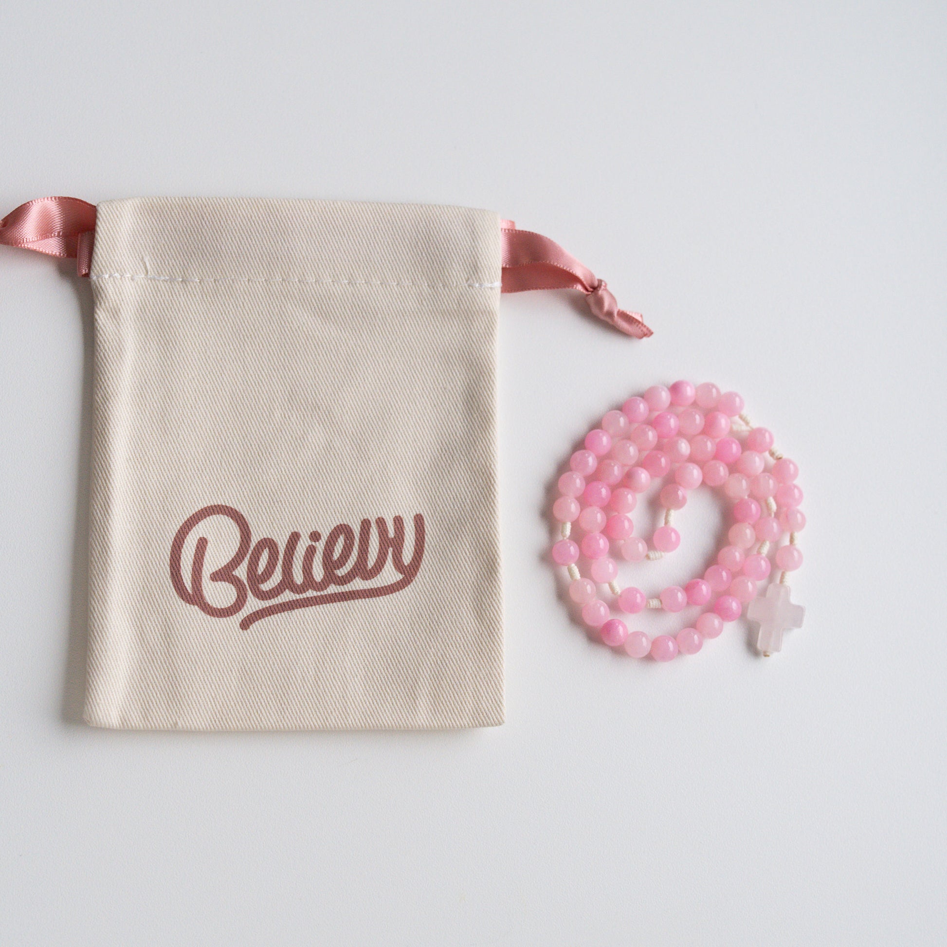 Różaniec z jadeitu (średni)