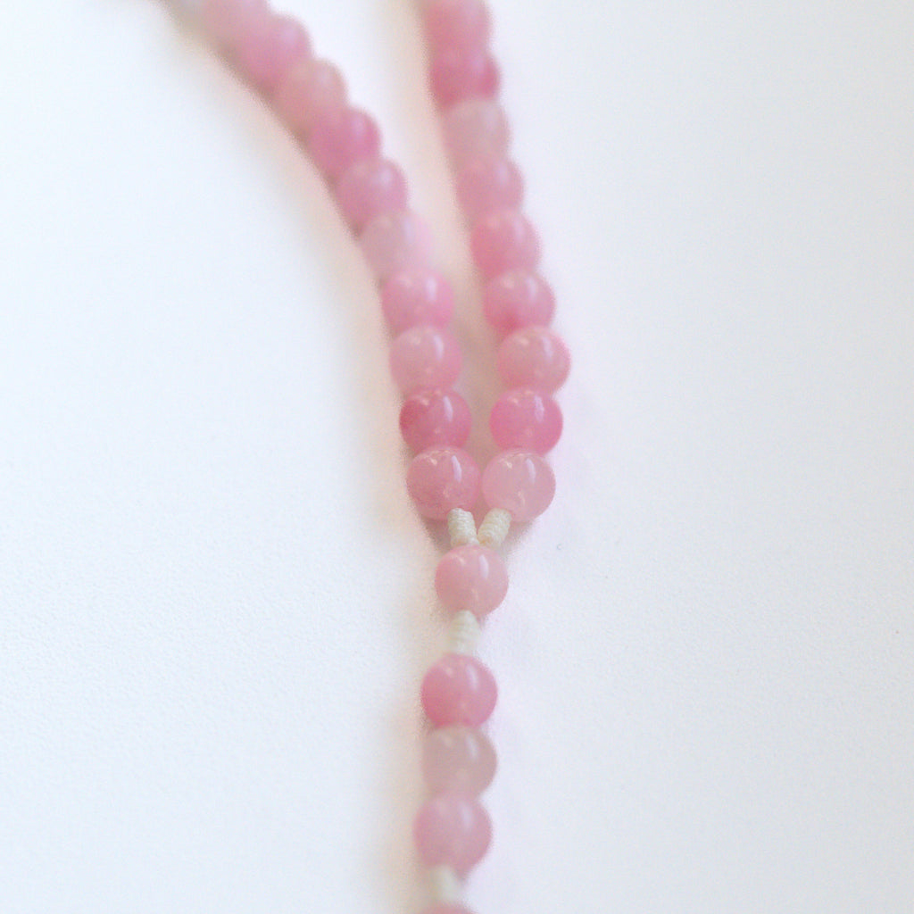 Różaniec z jadeitu (średni)