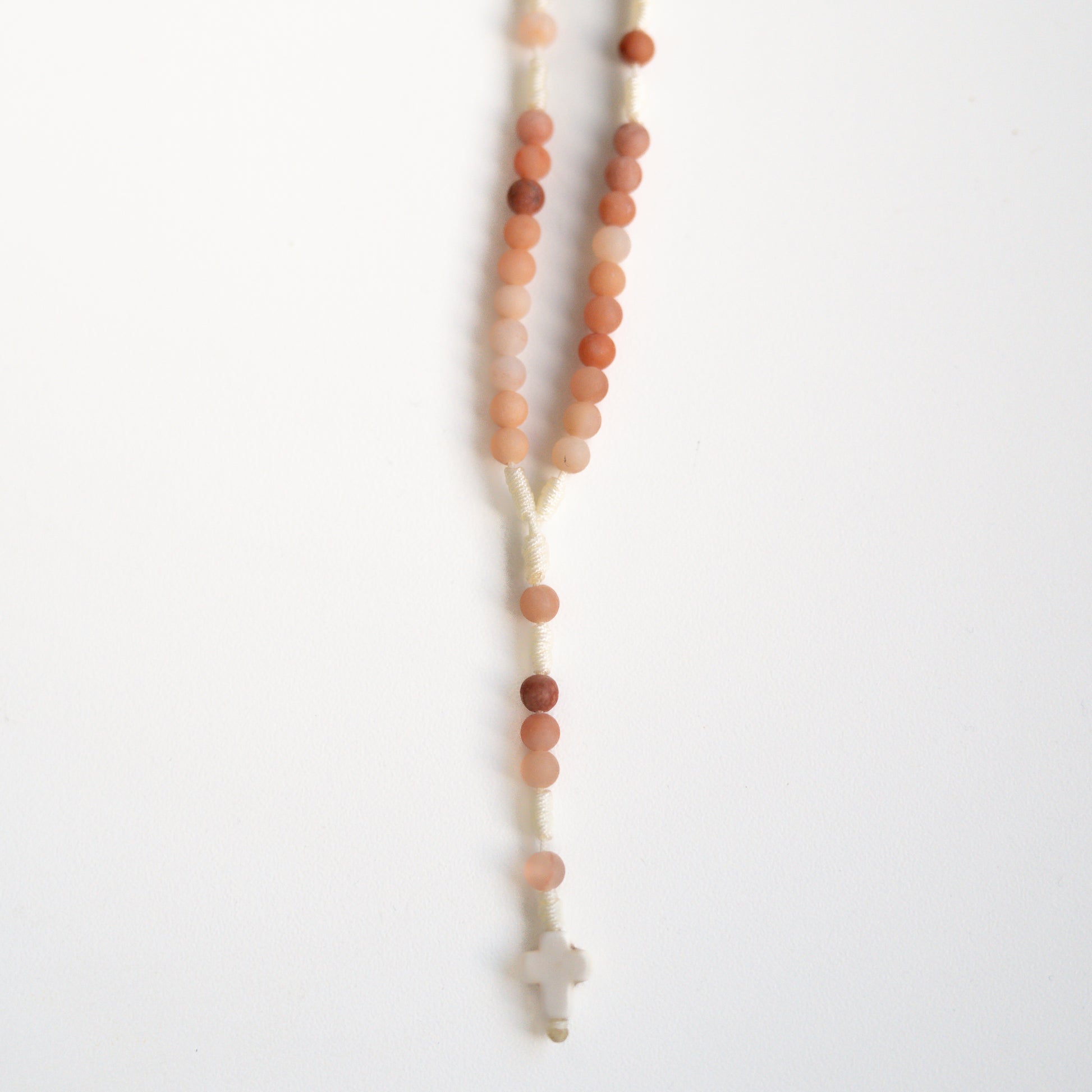 Różaniec z jadeitu (drobny)