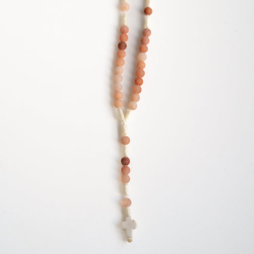 Różaniec z jadeitu (drobny)