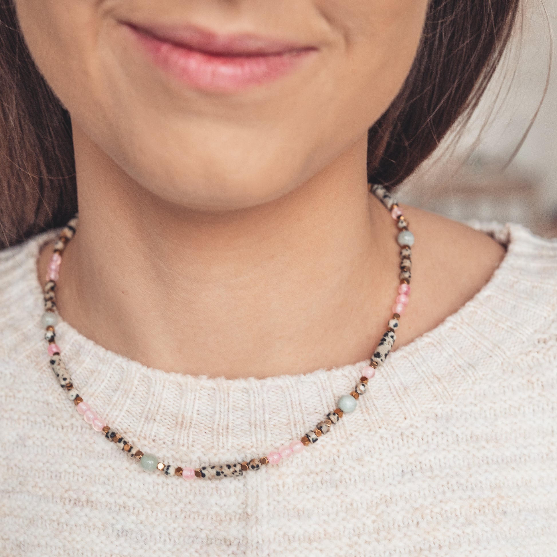 Naszyjnik Słodka Chwila z wybraną pozłacaną zawieszką