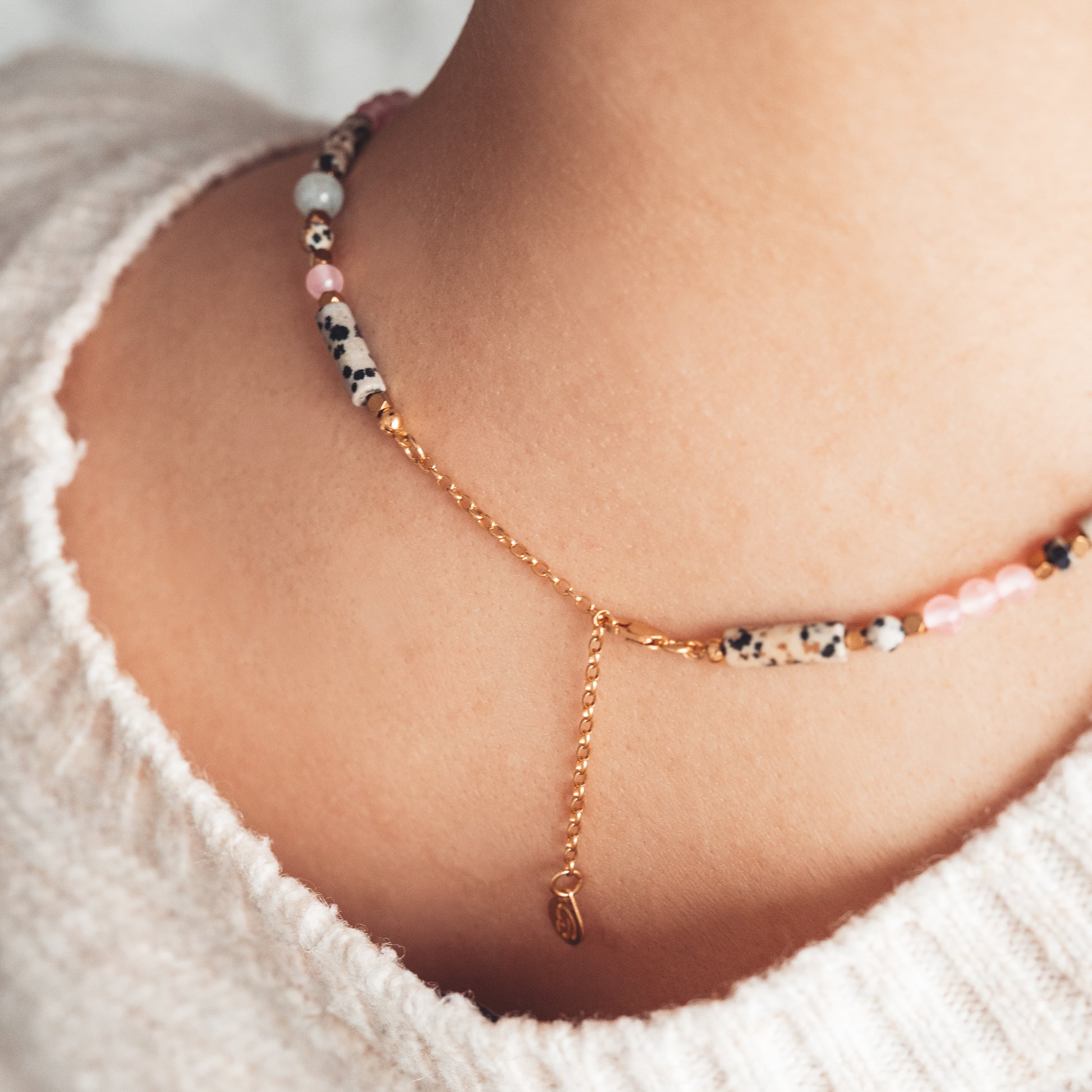 Naszyjnik Słodka Chwila z wybraną pozłacaną zawieszką