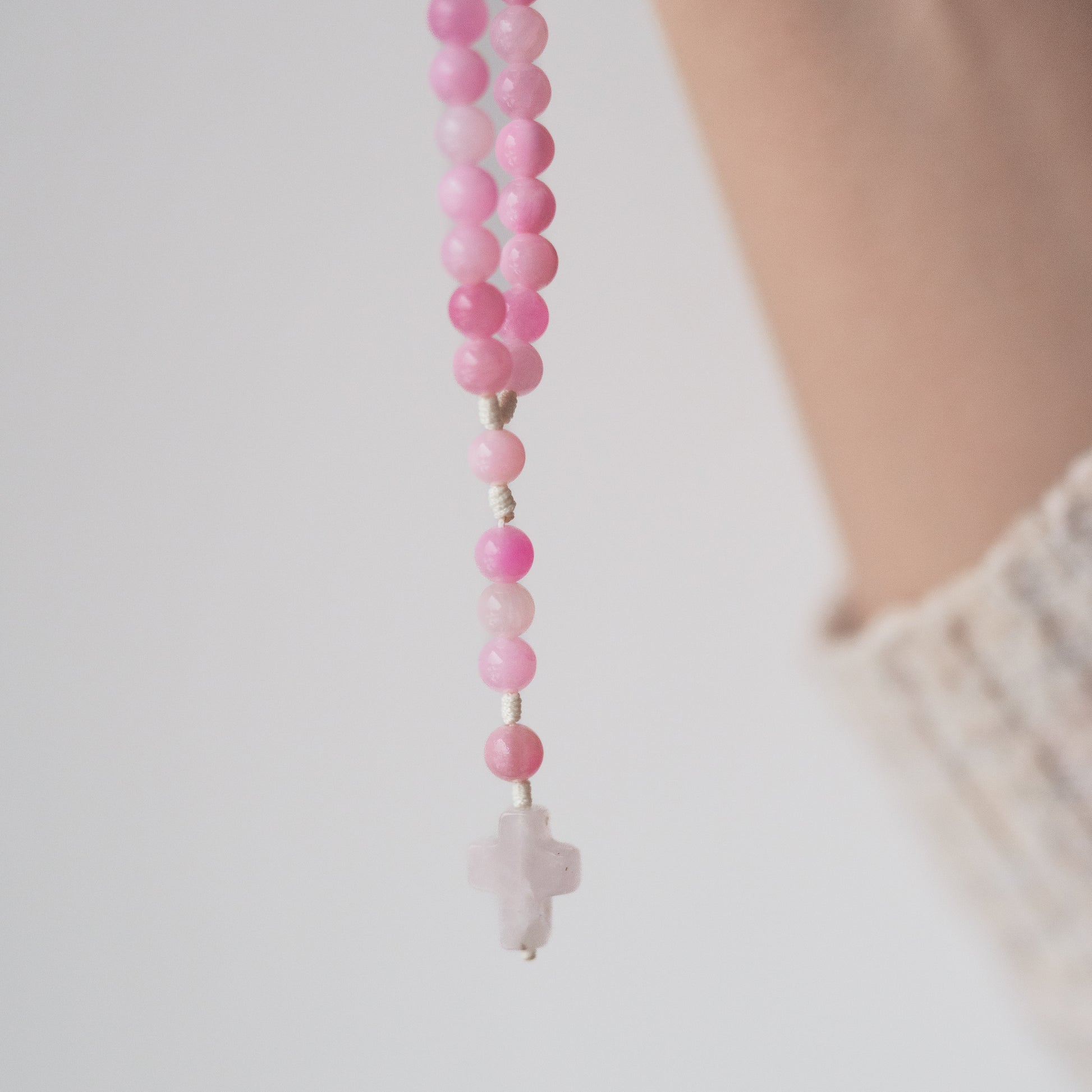 Różaniec z jadeitu (średni)