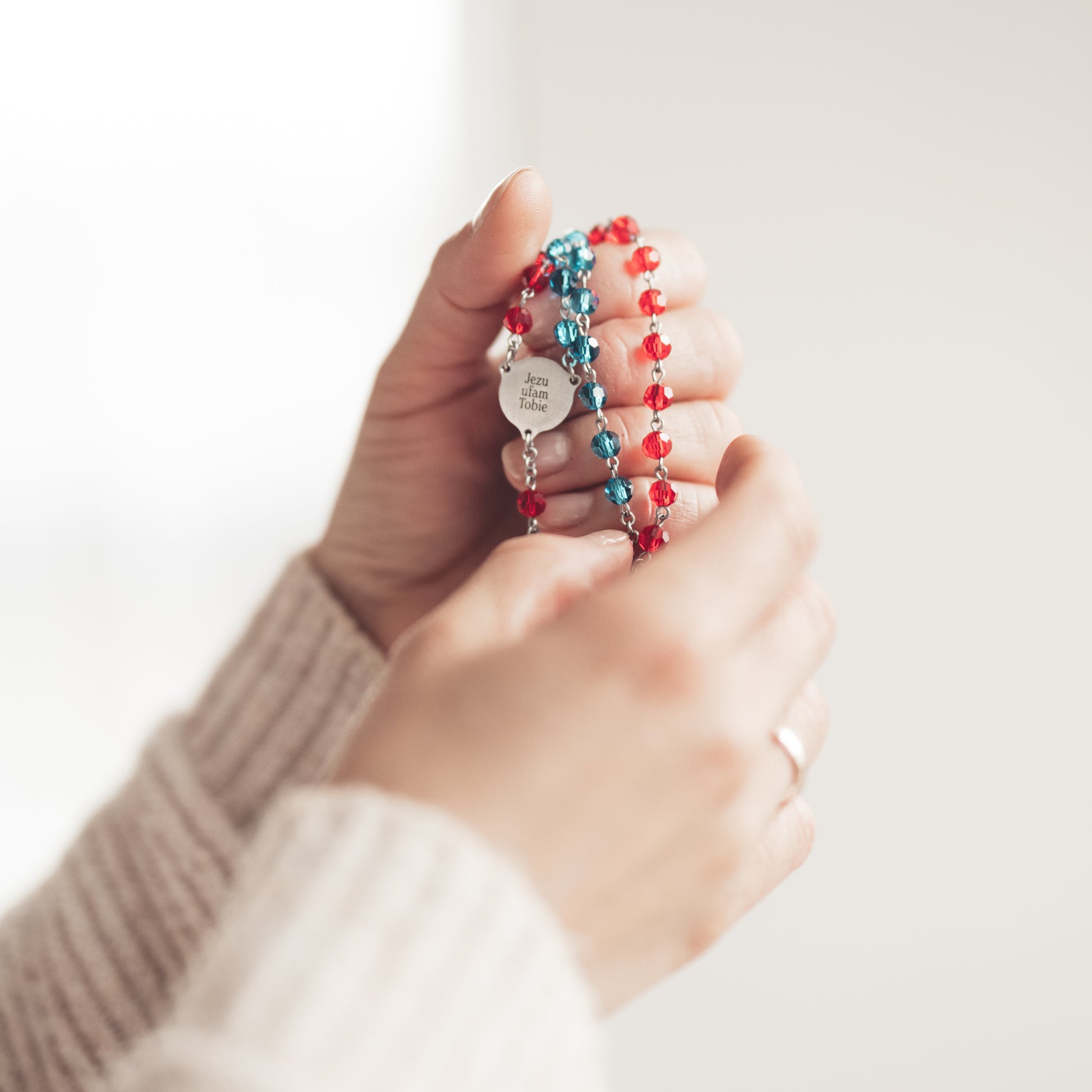 Różaniec Koronka do Miłosierdzia Bożego, Jezu Ufam Tobie, św. siostra Faustyna