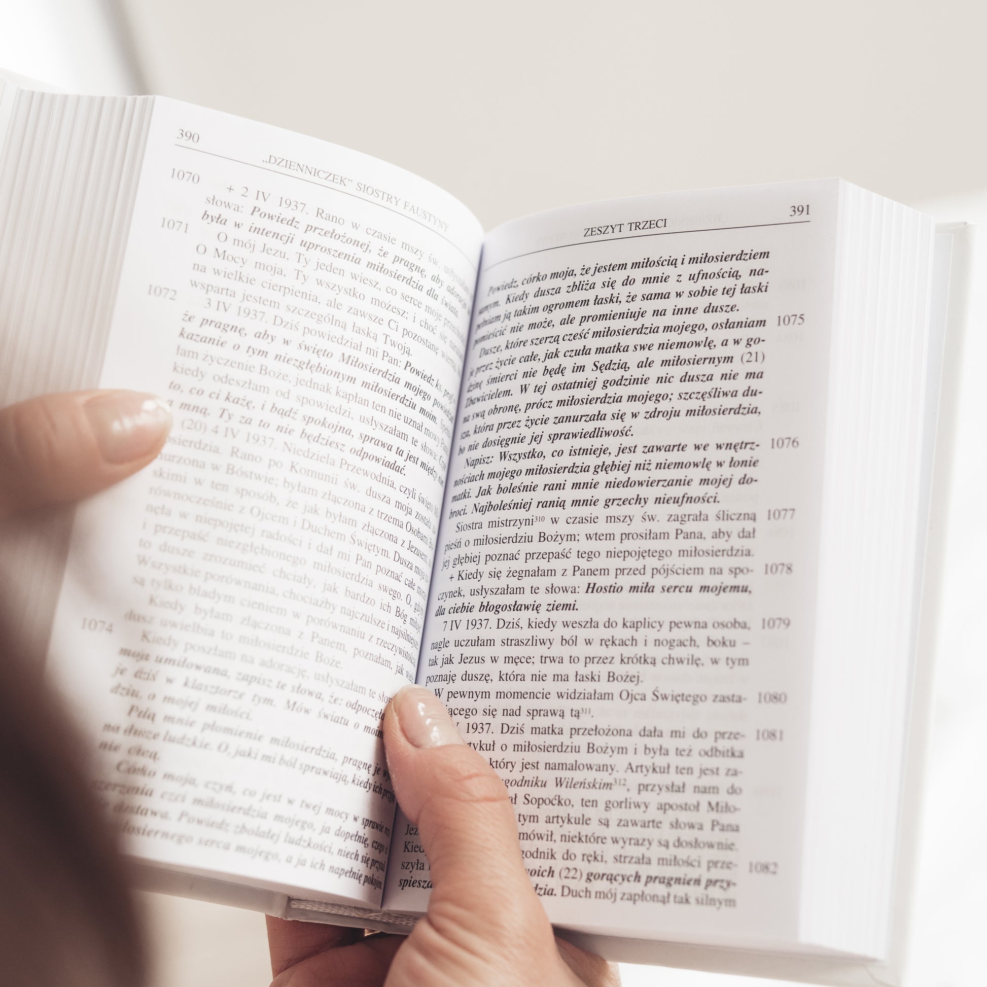 Dzienniczek św. Faustyny - Miłosierdzie Boże w duszy mojej