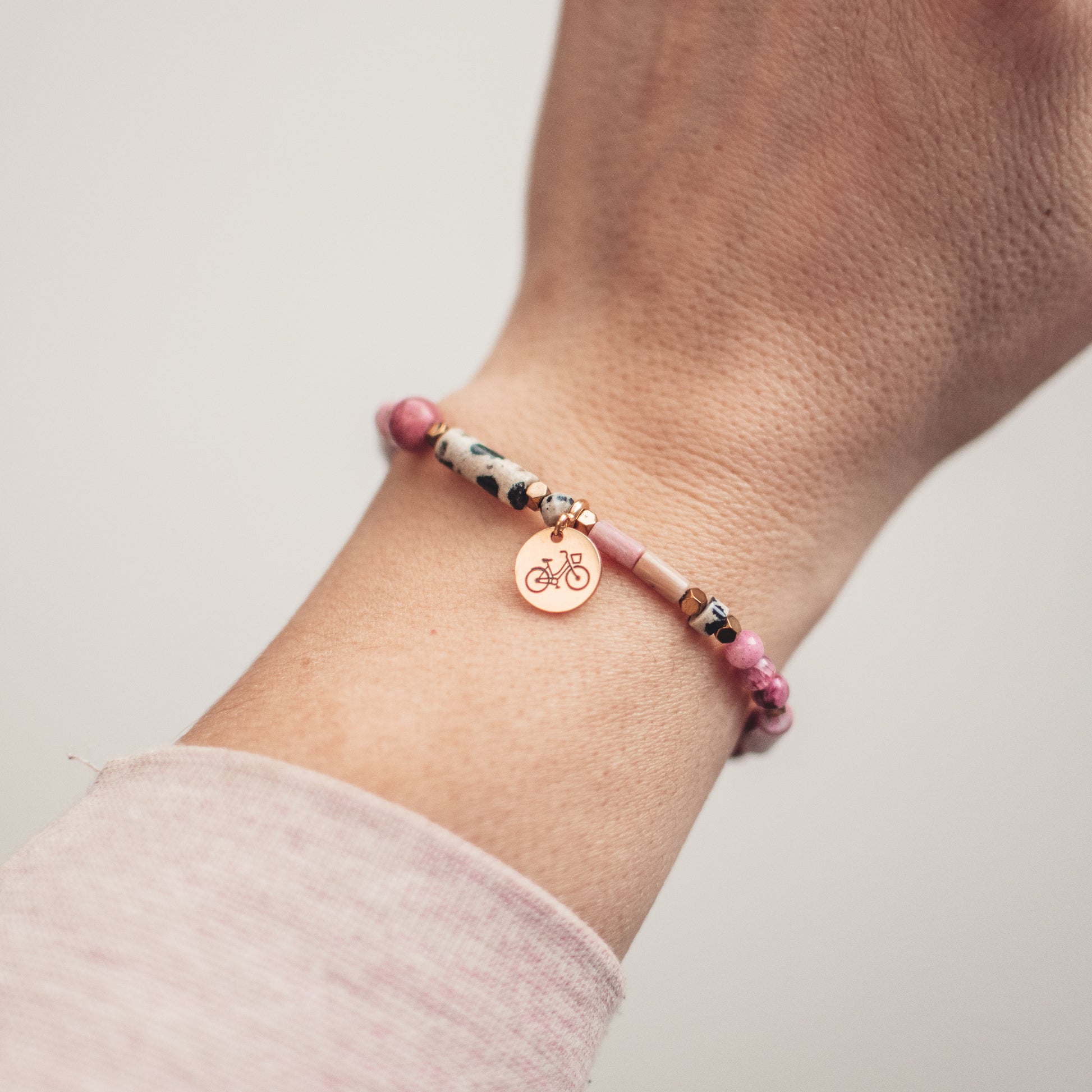 Bransoletka Wino Truskawkowe