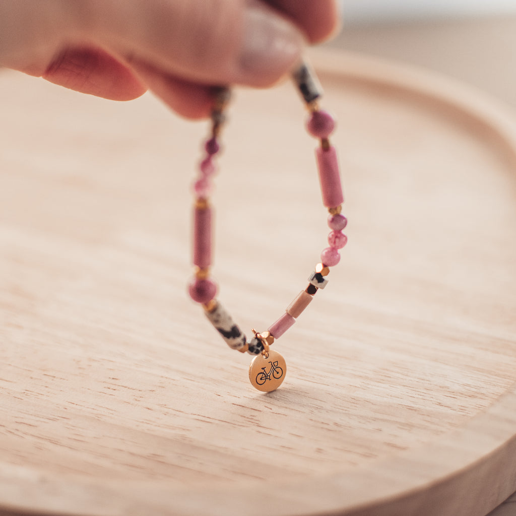 Bransoletka Wino Truskawkowe