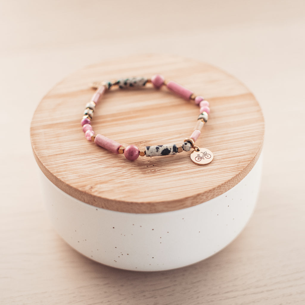 Bransoletka Wino Truskawkowe